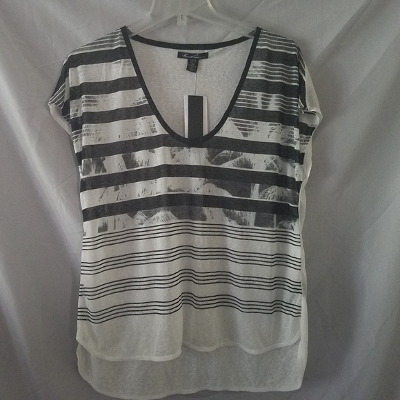 NWT Kenneth Cole SS Blouse - Picture 1 of 6